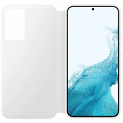 Samsung Galaxy S22+ Smart Clear View Cover - White