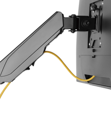 Brateck Single Screen Wall Mounted Gas Spring Monitor Arm 17