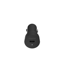 Mophie Car Charger - Accelerated Charging for USB-C Devices- Black