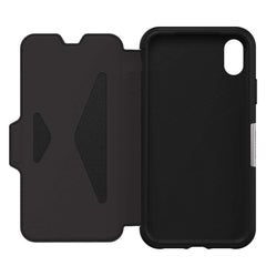 OtterBox Strada Folio Case For Apple iPhone XR - Shadow Black