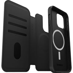 OtterBox Folio MagSafe Case For iPhone 14 Pro Max - Shadow (Black)