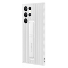 Samsung Galaxy S22 Ultra Protective Standing Cover - White