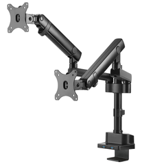 Brateck Dual Monitor Mount with USB Ports (17