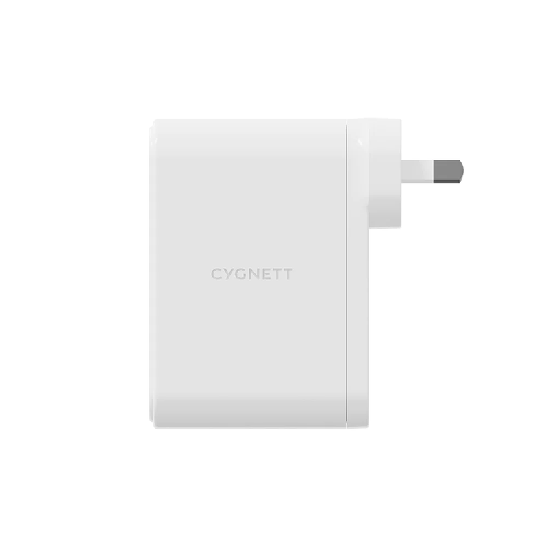Cygnett PowerMaxx 100W Multiport GaN Wall Charger - White