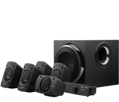 Logitech Z906 5.1 Surround Sound Speaker System - Black