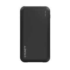 Cygnett ChargeUp 10K mAh Power Bank with charging cables - Black