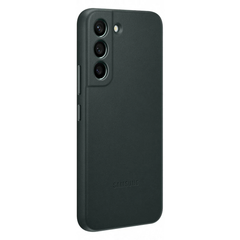 Samsung Galaxy S22 Leather Cover - Forest Green
