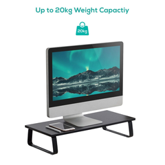 mbeat activiva Ergolife Monitor Stand Riser - Black