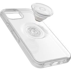 OtterBox Otter + Pop Symmetry Case For Apple iPhone 14 - Clear