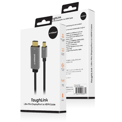 mbeat Tough Link Mini DisplayPort to HDMI Cable 1.8m - Space Grey