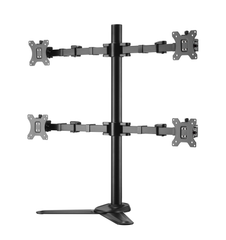 Brateck Quad Affordable Steel Articulating Monitor Stand (17