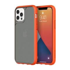 Survivor Strong Case For Apple iPhone 12/12 Pro - Orange/Gray