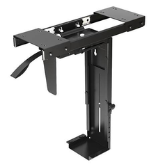 Brateck Adjustable Under-Desk ATX Case Mount with Sliding Track
