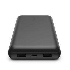 Belkin BOOSTCHARGE 20K mAh USB-A/USB-C Power Bank (15W) - Black