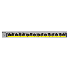 NETGEAR ProSAFE 16-Port Gigabit Switch with 76W PoE Budget - Grey
