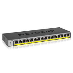 Netgear 16-Port Gigabit Ethernet Switch with 183W PoE Budget- Grey