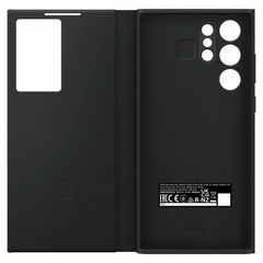 Samsung Galaxy S22 Ultra Smart Clear View Cover - Black
