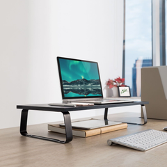 mbeat activiva Ergolife Monitor Stand Riser - Black
