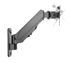Brateck Single Screen Wall Mounted Gas Spring Monitor Arm 17