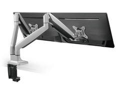 Brateck Dual Aluminum Counterbalanced Monitor Arm Mount 13