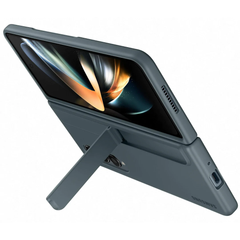 Samsung Standing Cover with Pen For Galaxy Z Fold4 - Grey/Green