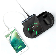 mbeat Gorilla Power Dual Wireless Charging Pad - Black