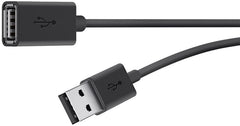 Belkin USB-A Extension cables (3M) - Black