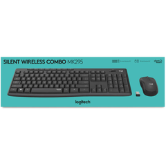 Logitech MK295 Silent Wireless Keyboard & Mouse Combo - Graphite