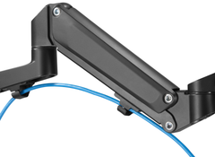 Brateck Heavy-Duty Aluminum Gas Spring Dual Monitor Arm - Black