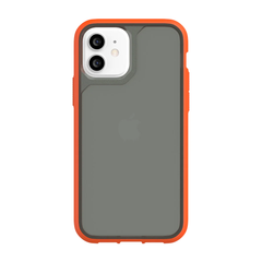 Survivor Strong Case For Apple iPhone 12/12 Pro - Orange/Gray