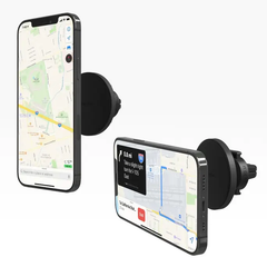Mophie Snap Vent Magnetic Car Mount with Any Smartphone - Black