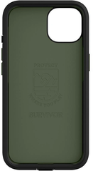 Survivor Earth Case For Apple iPhone 13 - Black/Wild Fern