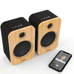 Marley Get Together Duo Bluetooth Wireless Speakers - Black