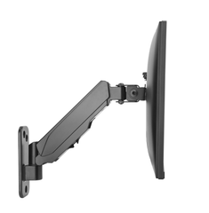 Brateck Single Screen Wall Mounted Gas Spring Monitor Arm 17