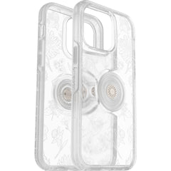 OtterBox Otter+Pop Symmetry Case For Apple iPhone 14 Pro Max-Clear