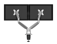 Brateck Dual Aluminum Counterbalanced Monitor Arm Mount 13