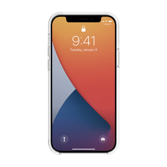 KSNY Hardshell Case For iPhone 12/12 Pro - Hollyhock Floral Clear