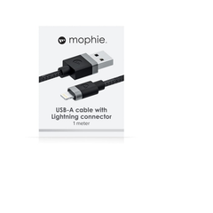 Mophie Lightning to USB-A Cable (1M) - Black