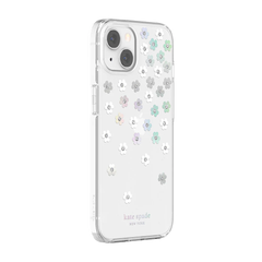KSNY Protective Hardshell Case For iPhone 13 - Scattered Flowers