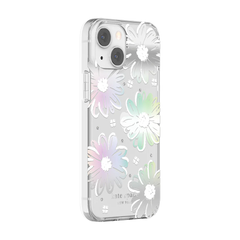 KSNY Protective HS Case For iPhone 13 mini - Daisy Iridescent Foil