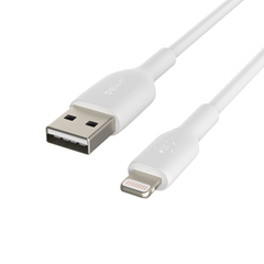 Belkin Boost Charge Lightning to USB-A Cable 2m - White