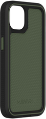 Survivor Earth Case For Apple iPhone 13 - Black/Wild Fern