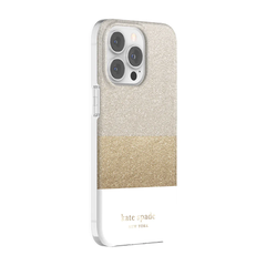 KSNY Protective HS Case For iPhone 13 Pro Max -Glitter Block White