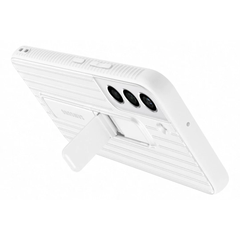 Samsung Galaxy S22 Protective Standing Cover - White