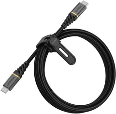 OtterBox Premium Cable USB-C to USB-C Fast Charge 2m - Black
