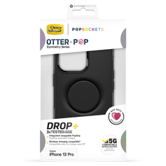 OtterBox Otter + Pop Symmetry Case For Apple iPhone 13 Pro - Black