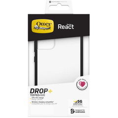 OtterBox React Series Case For Samsung Galaxy S22+ - Black Crystal
