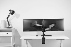 Brateck Dual Monitor Full Extension Gas Spring Dual Monitor Arm