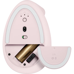 Logitech Lift Vertical Ergonomic Mouse - Rose