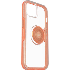 OtterBox Otter+Pop Symmetry Case For Apple iPhone 13- Clear/Orange